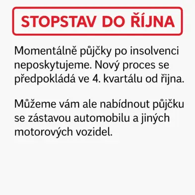 stop stav po insolvenci