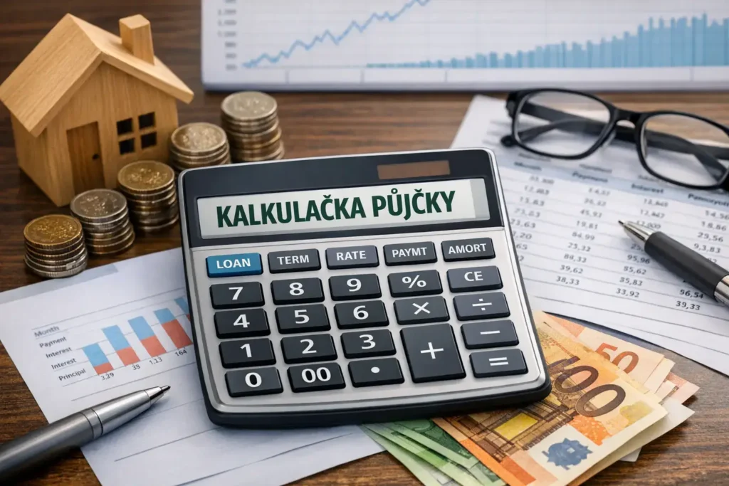 Kalkulačka podnikatelské půjčky online – výpočet splátek FIN Půjčka